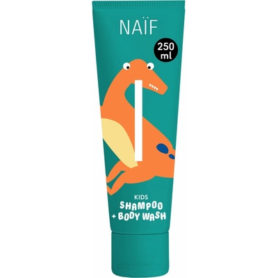 NAÏF Kids Dětský mycí gel a šampon 250 ml – Zboží Dáma
