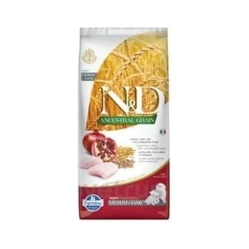 N&D Dog Low Grain Puppy Medium&Maxi Chicken & Pomegranate 12 kg