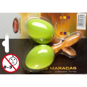 Stagg Маракаси тип яйце с дръжка чифт stagg - Модел egg-ma s/gr