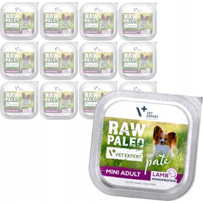 Raw Paleo Pate Mini Adult Lamb sada 12 x 150 g