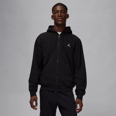 Air Jordan Суичър Air Jordan Essentials Men's Full-Zip Fleece Hoodie - Black/White
