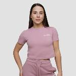 GymBeam Дамска тениска Agile Cropped Woodrose XS