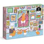Galison - Puzzle The Museum of the Corgi - 1 000 piese