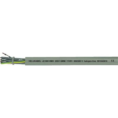 Helu JZ-500 HMH 11221-500 riadiaci kábel 2 x 0.75 mm² 500m sivá