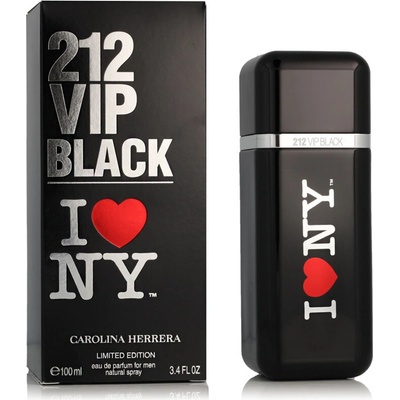 Carolina Herrera 212 VIP Black I Love NY parfumovaná voda pánska 100 ml