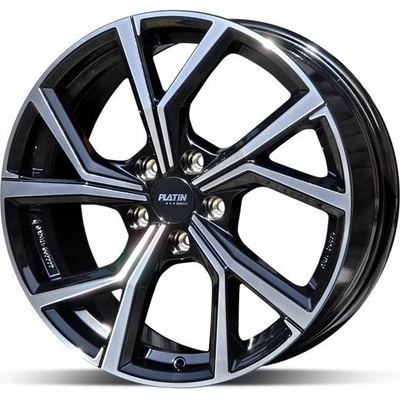 PLATIN P115 7x17 5x114.3 ET50 black polished