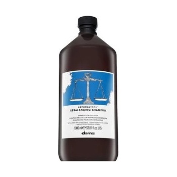 Davines NATURALTECH Rebalancing šampon pro pokožku s nadměrnou tvorbou mazu 1000 ml