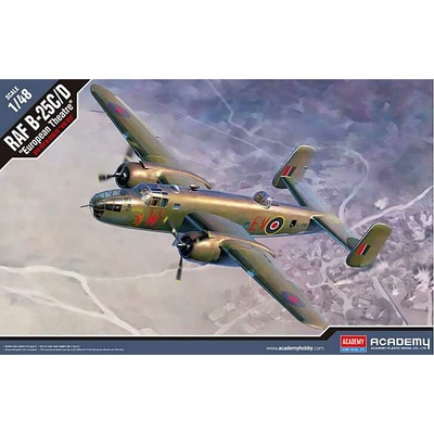 Academy RAF B 25C/D European Theatre Model Kit 12339 1:48