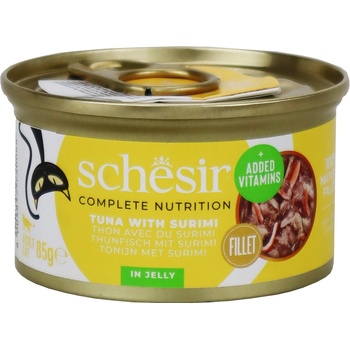 Schesir cat tuniak a surimi v želé 85 g