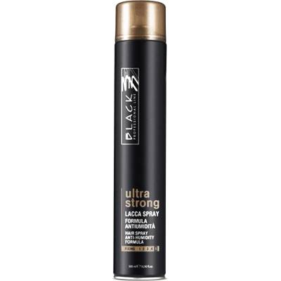 Black Professional Line Ultra Strong Anti-Humidity Hairspray 500 ml