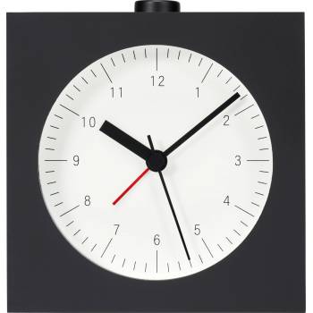 Lemnos Будилник City Pop L черно-бял (YK22-05 WH)