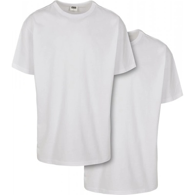 Organic Basic Tee 2-Pack white+white