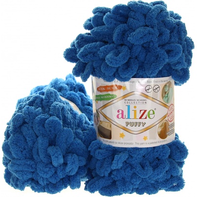 Alize Puffy modrá 637
