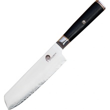 Dellinger Japonský nôž NAKIRI OKAMI 17 cm, čierna