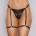 Allure Say it with Garters Lace Thong Black
