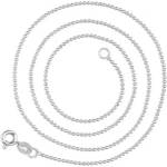 Silenti Jewelry Сребърен синджир "Мънисто