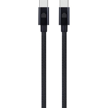 Dviced Cable USB-C to USB-C Nylon Textile 0, 25m - Black (DV120009)