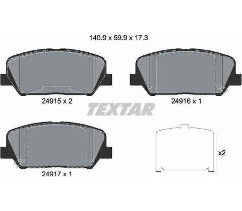 TEXTAR 2491501