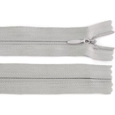 Prima-obchod Spirálový zip skrytý No 3 délka 30 cm, barva 310 šedá světlá