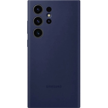 Image 1 of Samsung Оригинален гръб Samsung Silicone Cover за Samsung Galaxy S23 Ultra - Син, EF-PS918TNE