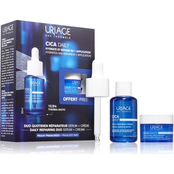 Uriage Cica Daily Daily Repairing Duo комплект за интензивна хидратация за отслабена кожа