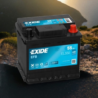 Exide Start-Stop EFB 12V 55Ah 480A EL550
