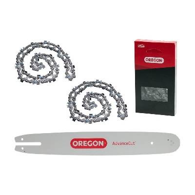 Oregon Combo set vodící lišta 40 cm + 2 x pilový řetěz pro motorové pily Stihl 009 010 015 021 023 025 MS170 MS180 MS181 MS182 MS190 MS192 MS212 MS230 MS241 MS250 MS251 MSE140