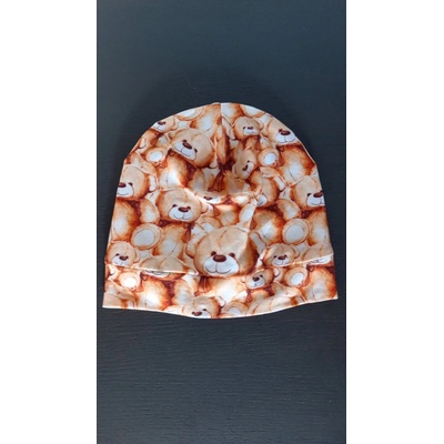 čepička s medvídky