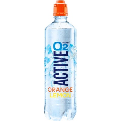 Active O2 Oxygen Water ľadová čučoriedka 0,75 l