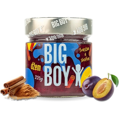 Big Boy Džem švestka skořice 220 g