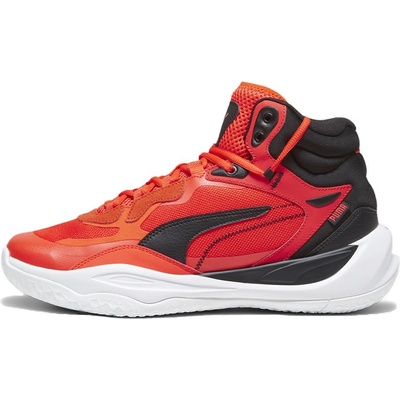 PUMA Playmaker Pro Mid Basketball Shoes Red - 40.5