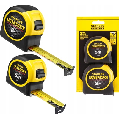 Stanley Fatmax Sada 5 m + 8 m ST-FMHT31725-0 – Zbozi.Blesk.cz