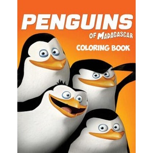 The Penguins of Madagascar Coloring Book: Coloring Book for Kids and Adults with Fun, Easy, and Relaxing Coloring Pages | Linda Johnson (2018)