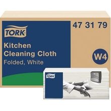 Tork W4, jednovrstvé, bílé, 75 utěrek, 473179