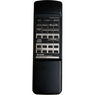 GENERAL SHARP RRMCG0004AWSA - съвместимо дистанционно управление на марката General (RRMCG0004AWSA)