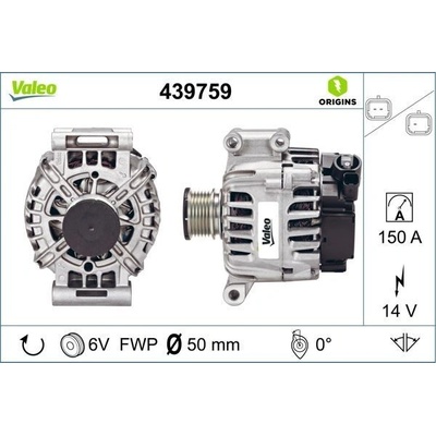Alternátor VALEO 439759