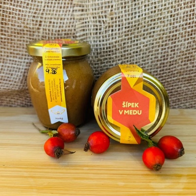 Včelí farma Horký Šípek v medu 180 g