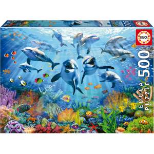 Educa Пъзел Educa от 500 части - Парти под морето (EDU19901)