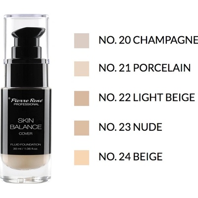Pierre René skin Balance Foundation Professional krycí make-up 23 Nude 30 ml