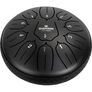 Shamann 6" 11 Notes D5 Major Black Tongue Drum (LHG11-6BLACK)