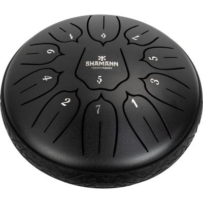 Shamann 6" 11 Notes D5 Major Black Tongue Drum (LHG11-6BLACK)