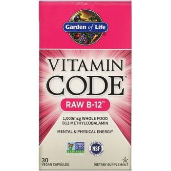 Garden of Life Vitamin Code / RAW B-12 [30 капсули]