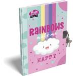 LIZZY Книга за спомен LIZZYSULI A/5 твърда корица Lollipop Rainbow 7490225001 (7490225001)