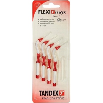 Tandex Flexi Max 0,9 Ruby mezizubní kartáček 4 ks