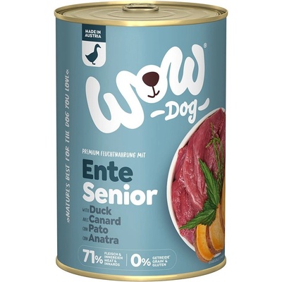 WOW Senior kachní 6 x 400 g