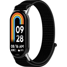 PROTEMIO NYLON Vyměnitelný řemínek pro Xiaomi Smart Band 9 černý 87203