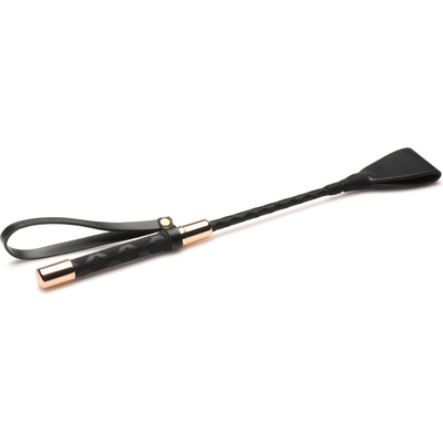 Master Series Stallion Riding Crop 12" Black