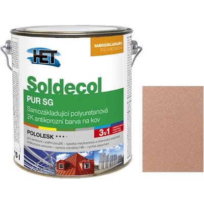 HET Soldecol PUR Kovářská Barva 2,1L SKB/HK 0985 bordó