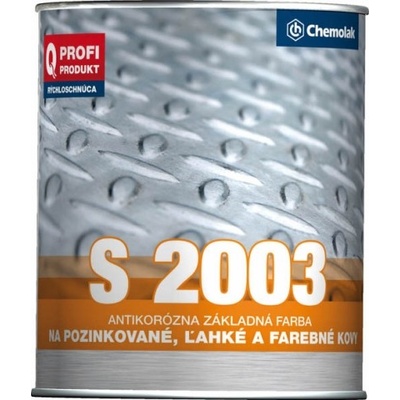 Chemolak S2003 Základná farba na ľahké kovy 0,75 L