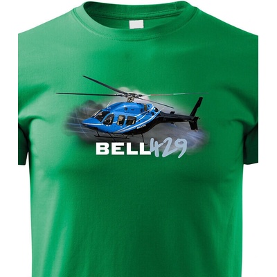 Dětské tričko Bell 429 ZelenáCanvas Dětské tričko Bezvatriko.cz 3237
